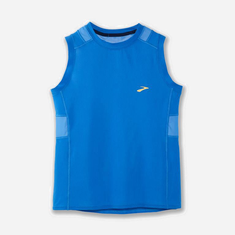 Brooks Atmosphere Mujer Camiseta Sin Mangas - Azules (4175YEMKT)